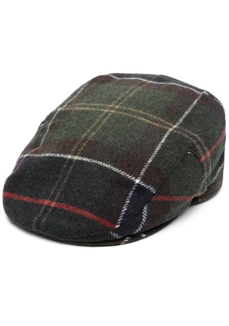 Coppola Gallingale tartan in verde e multicolore Barbour - uomo BARBOUR | Cappelli | MHA0558TN11