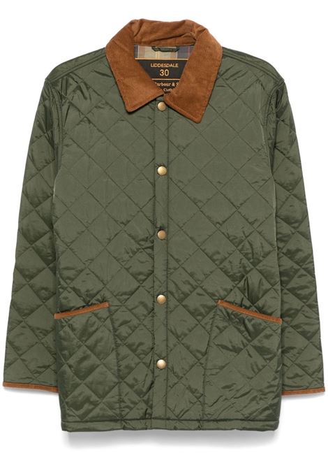 Giacca Liddesdale in verde Barbour - uomo BARBOUR | Capispalla | MQU1819OL75