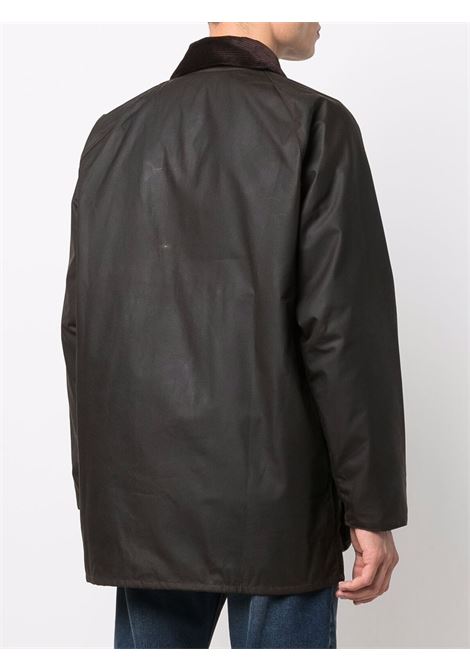 Cappotto con chiusura a pressione Beaufort in verde - uomo BARBOUR | MWX0002OL71