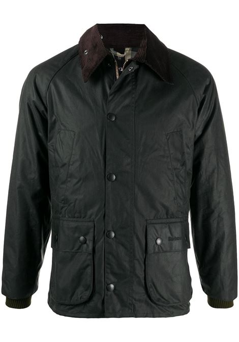 Green Bedale multiple-pocket jacket - men BARBOUR | Outerwear | MWX0018SG91