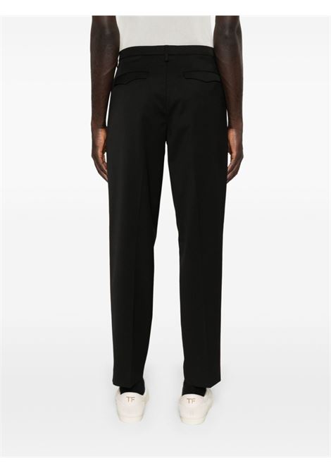 Black Masco mid-waist slim-cut tailored trousers Barena - men BARENA VENEZIA | PAU48110433590