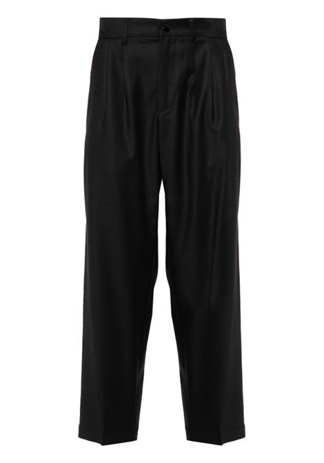 Pantaloni Nerio Flan in nero di Barena- uomo BARENA VENEZIA | PAU48130482860