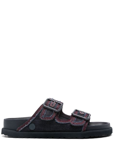 Sandali slides Arizona in blu Birkenstock 1774 - donna BIRKENSTOCK 1774 | 1028850DRKDNM