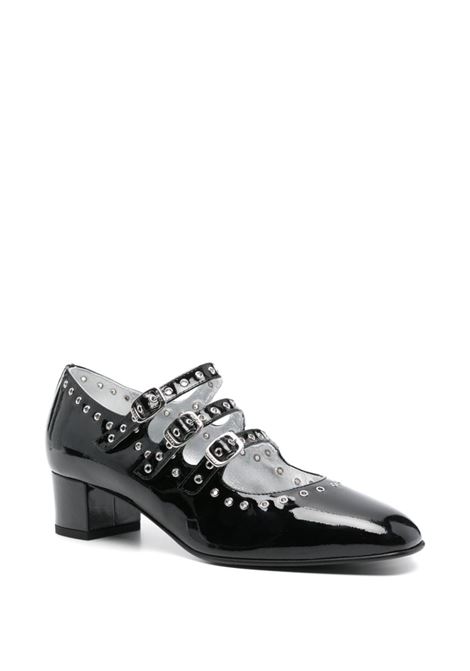 Black 40mm Eyelet-detail pumps Carel Paris - women CAREL PARIS | CAMDEN332062BLK