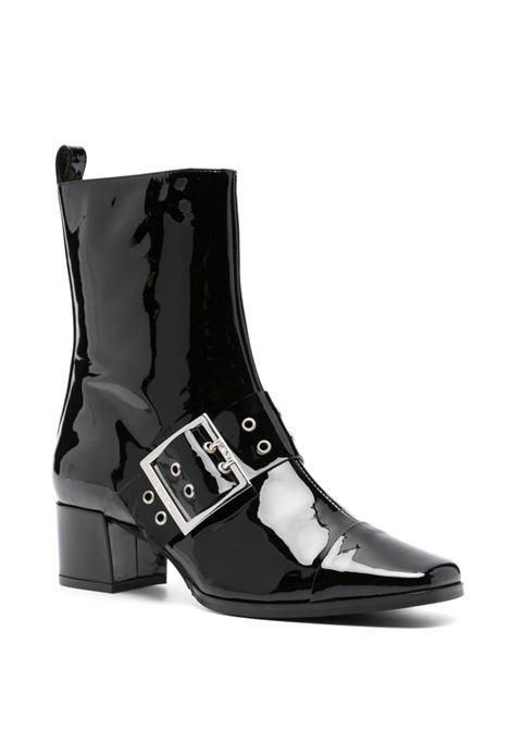 Black 50mm decorative-buckle ankle boots Carel Paris - women CAREL PARIS | ROCK332567BLK