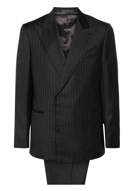 Grey double-breasted suit Caruso - men