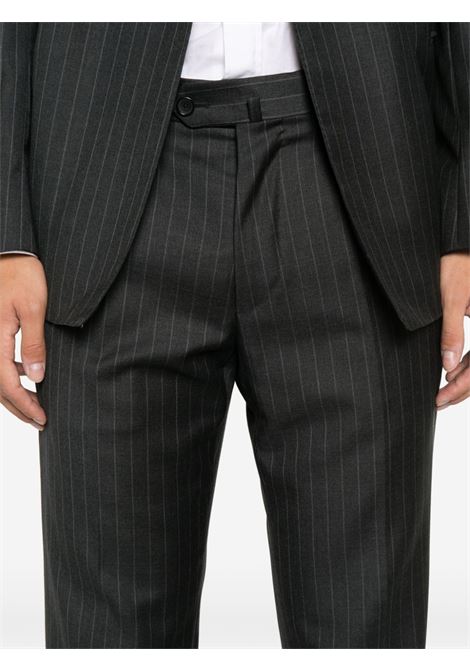 Grey double-breasted suit Caruso - men CARUSO | LN1JB211FPE0B010220