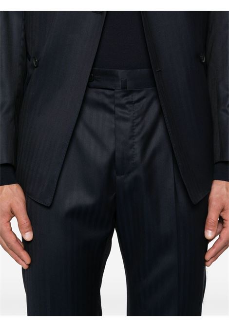 Blue double-breasted suit Caruso - men CARUSO | LN1JD611F5094030120