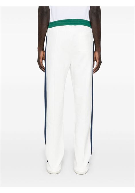 Pantaloni sportivi con design color-block in blu e bianco Casablanca - uomo CASABLANCA | MF24JTR21601GRNNVYWHT