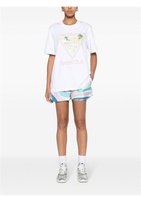 White Tennis Club short-sleeved T-shirt Casablanca - unisex CASABLANCA | MPF24JTS00104WHT