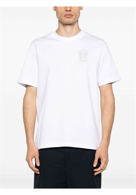 White tennis pastelle short-sleeved t-shirt Casablanca - unisex CASABLANCA | MPF24JTS00106WHT