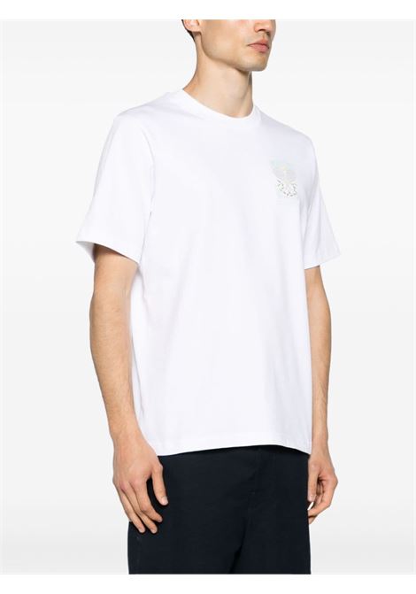 T-shirt a maniche corte Tennis pastelle in bianco Casablanca - unisex CASABLANCA | MPF24JTS00106WHT