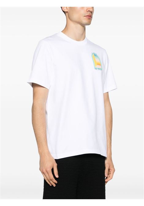 White L'Arche De Jour short-sleeved t-shirt Casablanca - unisex CASABLANCA | UMPF24JTS00101WHT