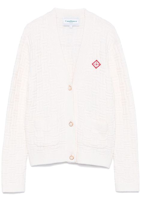 White Column Stitch cardigan Casablanca - women