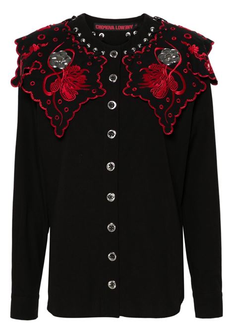 Black and red Marlin shirt Chopova Lowena - women CHOPOVA LOWENA | 2243BLK