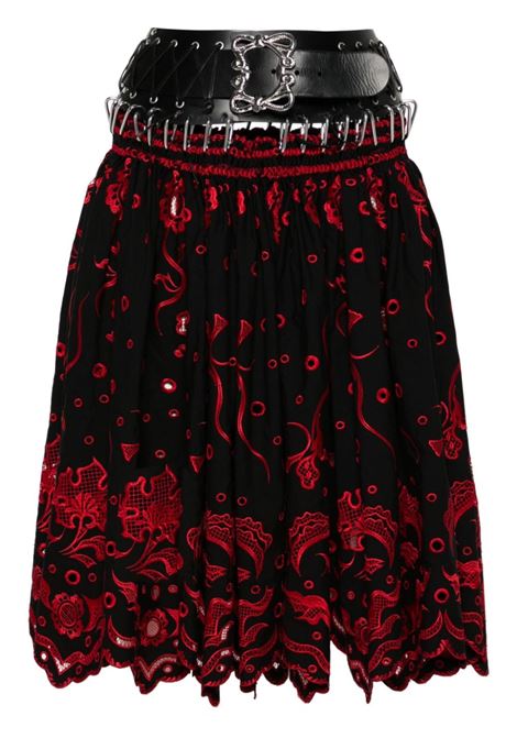 Black Ida Carabiner midi skirt Chopova Lowena - woman CHOPOVA LOWENA | 3195BLKRD