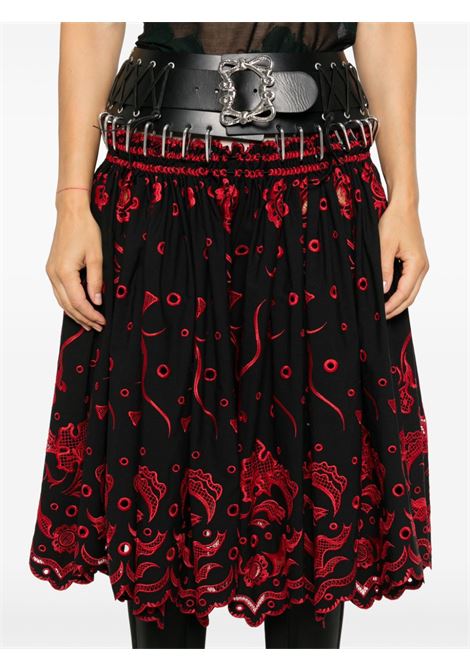 Black Ida Carabiner midi skirt Chopova Lowena - woman CHOPOVA LOWENA | 3195BLKRD