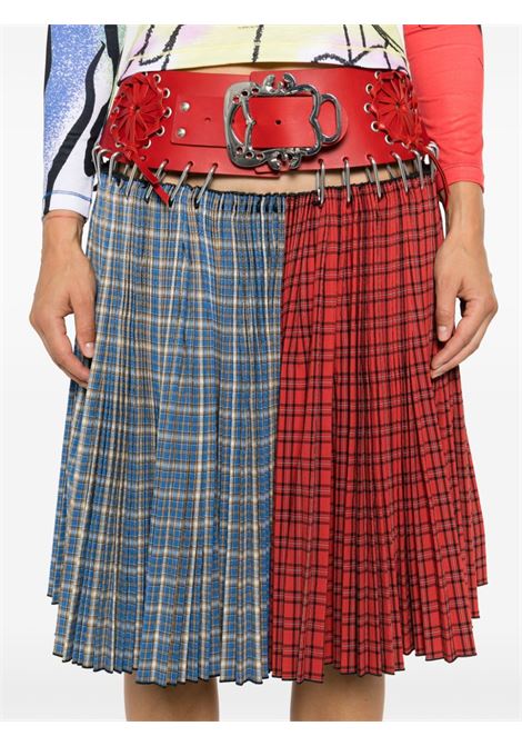 Blue and Red Ethel midi skirt Chopova Lowena - woman CHOPOVA LOWENA | 3197BLRD