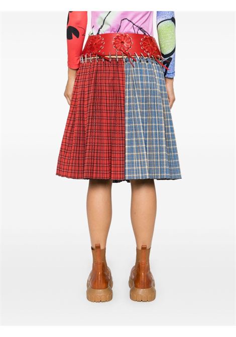 Blue and Red Ethel midi skirt Chopova Lowena - woman CHOPOVA LOWENA | 3197BLRD