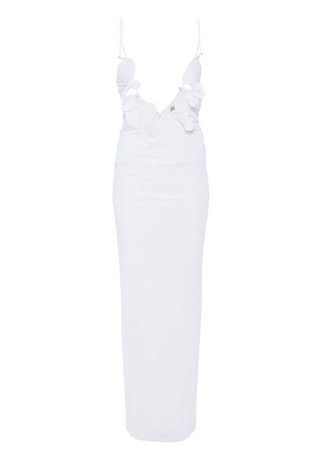 White molded venus dress - women