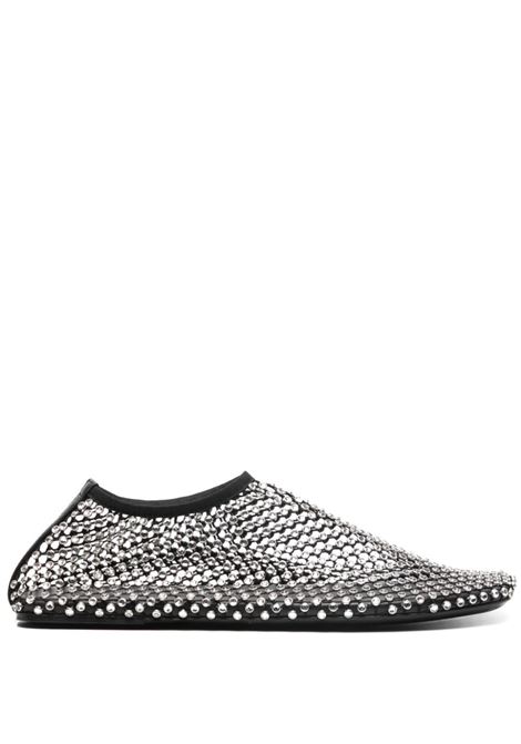 Ballerine Minette con strass in nero Christopher Esber - donna CHRISTOPHER ESBER | 24029339BLK