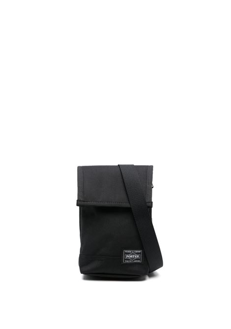 Borsa a tracolla con logo in nero COMME DES GARCONS HOMME - uomo