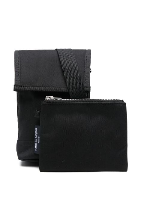 Borsa a tracolla con logo in nero COMME DES GARCONS HOMME - uomo COMME DES GARCONS HOMME | HNK2011