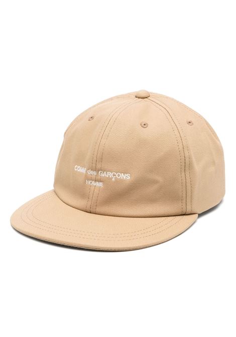 Beige logo-embroidered baseball cap Comme des Gar?ons Homme - unisex COMME DES GARCONS HOMME | Hats | HNK6013