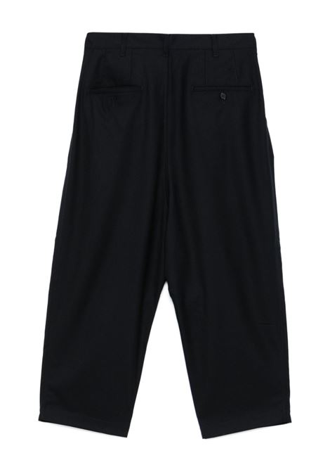 Blue drop-crotch trousers Comme Des Garcons Homme - men COMME DES GARCONS HOMME | HNP1022