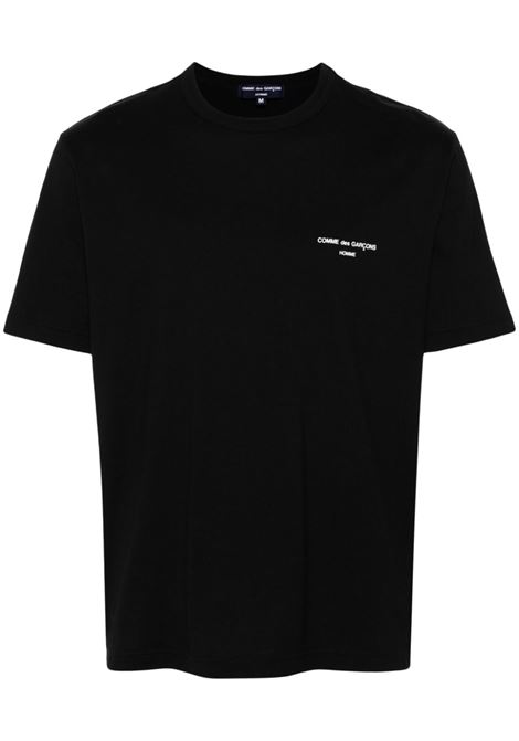 T-shirt con stampa in nero Comme Des Garcons Homme - unisex COMME DES GARCONS HOMME | HNT1011