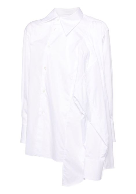 Camicia asimmetrica in bianco Comme Des Garcons - donna COMME DES GARCONS | GNB0012