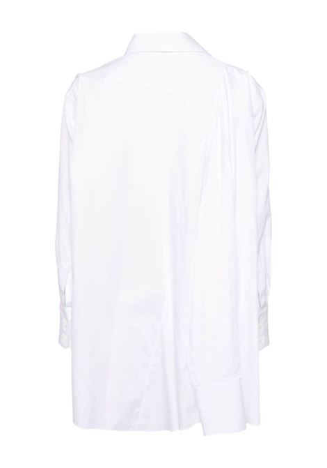 White asymmetric shirt Comme Des Garcons - women COMME DES GARCONS | GNB0012