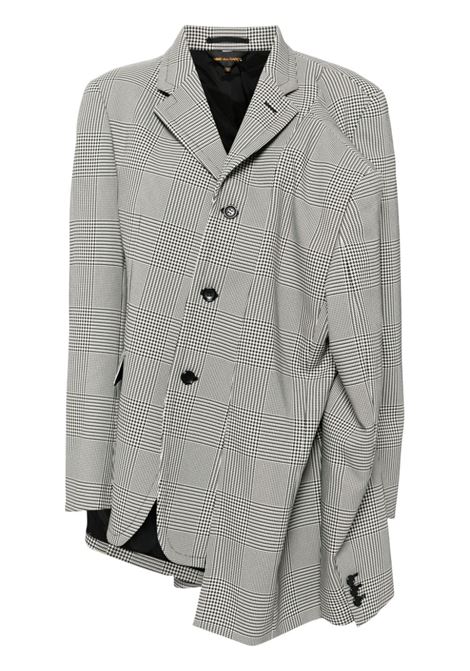 Black and white asymmetric blazer Comme Des Garcons - women COMME DES GARCONS | GNJ0011