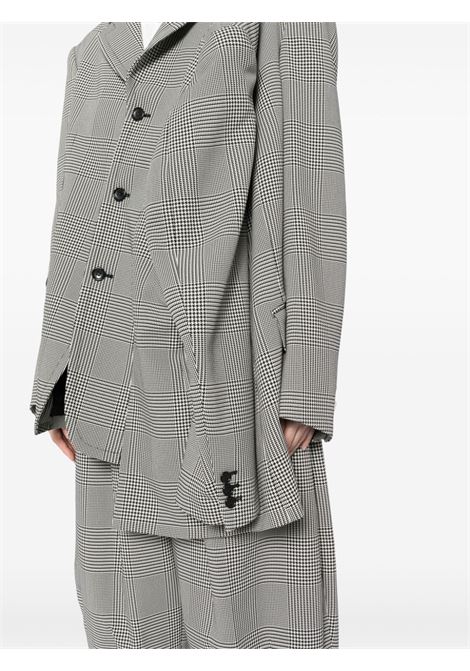 Black and white asymmetric blazer Comme Des Garcons - women COMME DES GARCONS | GNJ0011