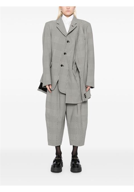 Black and white asymmetric blazer Comme Des Garcons - women COMME DES GARCONS | GNJ0011