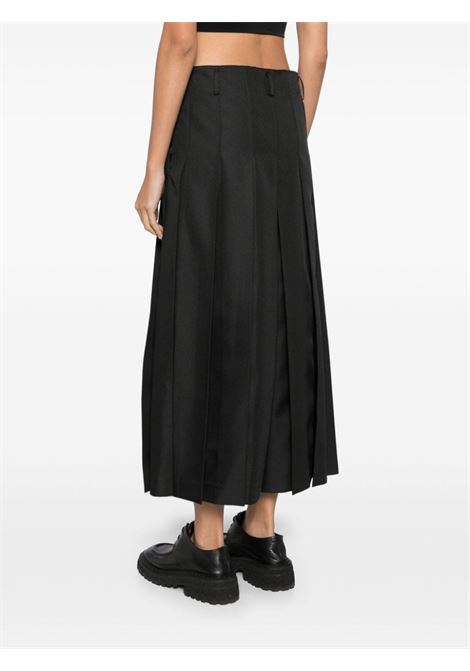 Black fully-pleated wide trouser Comme Des Garcons - women COMME DES GARCONS | GNP0011