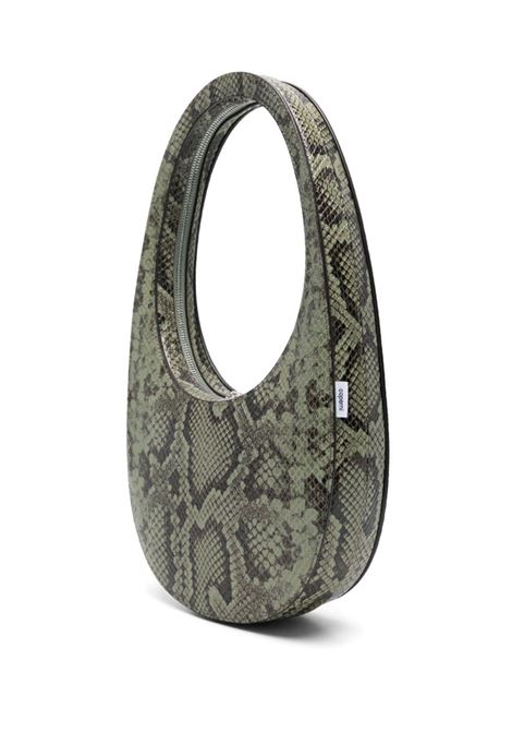 Borsa a mano swipe in verde Coperni - donna COPERNI | COPBA01F6019GRN