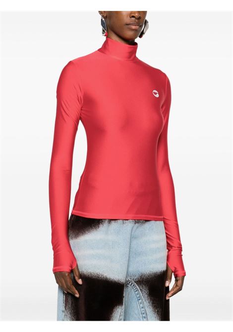 Top a collo alto in rosso Coperni - donna COPERNI | COPJS20545RD