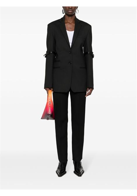 Black Hybrid tailored blazer Coperni - women COPERNI | COPV37111CBLK