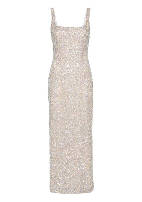 Gold Harper dress Costarellos - women COSTARELLOS | Dresses | PF2461GLD