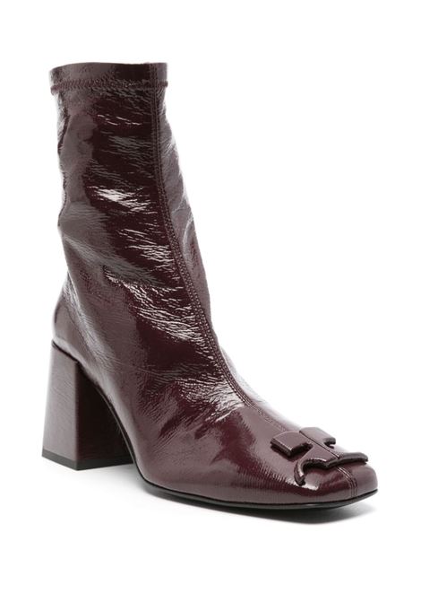Bordeaux 70mm boots Courr?ges - women COURRÈGES | PERSAB021VY00154010
