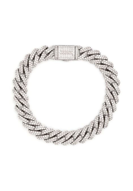 Silver mini Prong Pav? crystal bracelet Darkai - unisex DARKAI | Bracelets | DIBR0029BBDILSLVR
