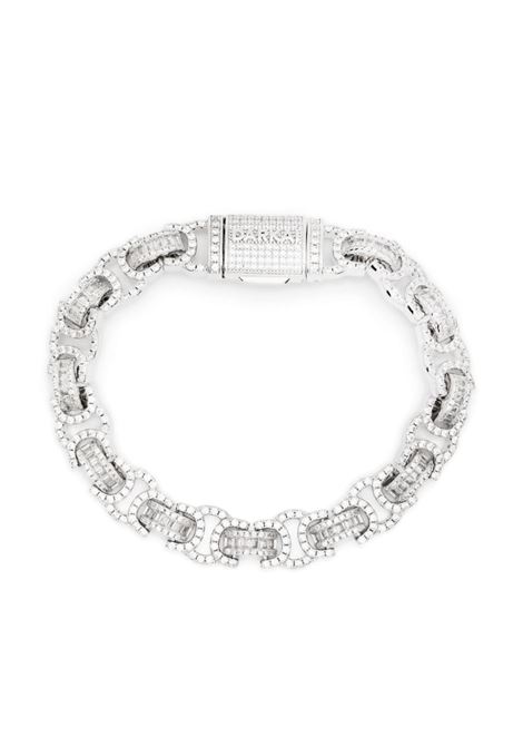 Silver-tone crystal-embellished bracelet Darkai - unisex DARKAI | Bracelets | DIBR0053BBDILSLVR