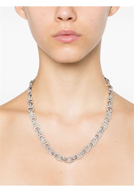 Collana con cristalli in colore argento Darkai - unisex DARKAI | DICO0068BBDILSLVR