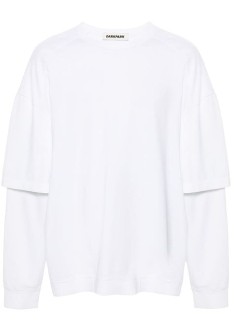 White Theo layered-effect T-shirt Darkpark - women DARKPARK | T-shirt | MJE08JTS01W008