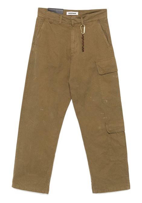 Green Jeffrey cargo trousers Darkpark - men DARKPARK | Jeans | MTR36FAP050061