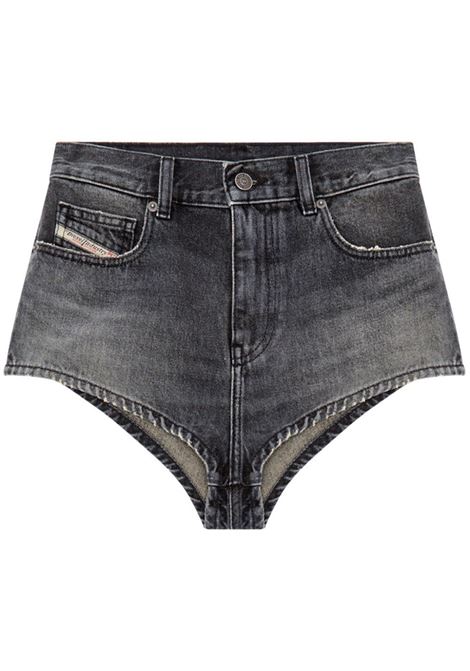 Black De-Lunar Mini Shorts Diesel - women DIESEL | Shorts | A035570DQAH02