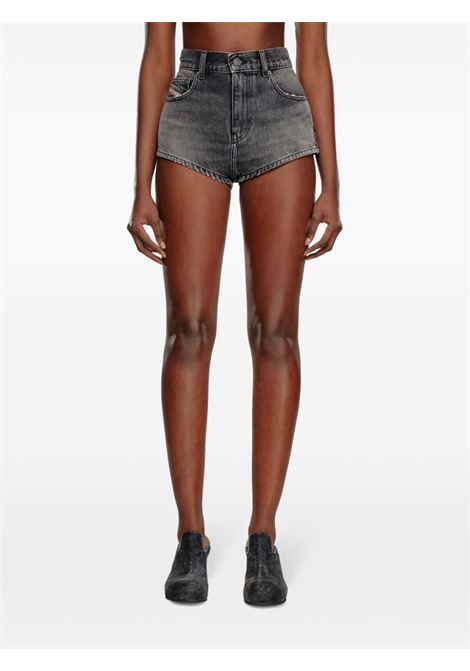 Black De-Lunar Mini Shorts Diesel - women DIESEL | A035570DQAH02
