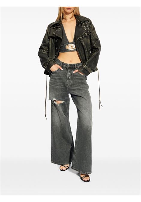 Black 1996 D-Sire low-rise wide-leg jeans Diesel - women DIESEL | A06926007X402