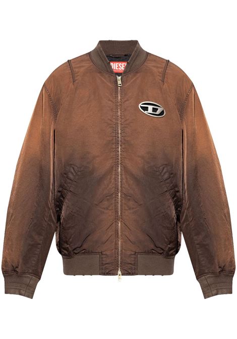 Brown J-Kepes bomber jacket Diesel - men  DIESEL | Outerwear | A120870QHAR7ES